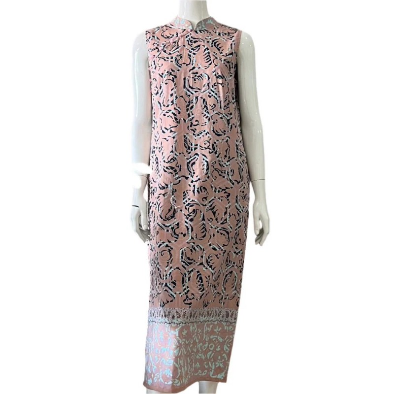 DAMANI Classic Cheongsam Maxi Dress