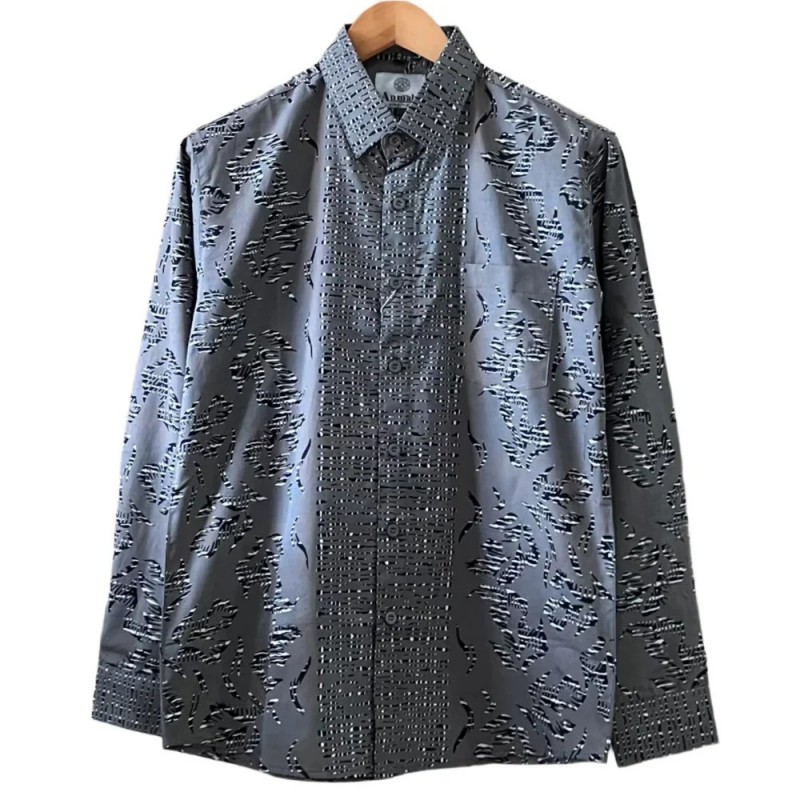 DAMANI Batik Men's Long Sleeve Shirt