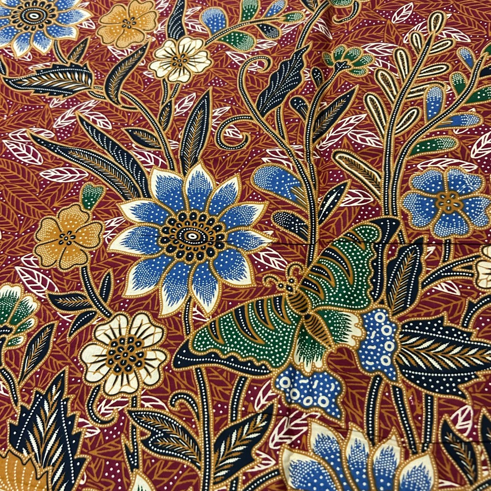 The Butterfly Flowers Panel - Red