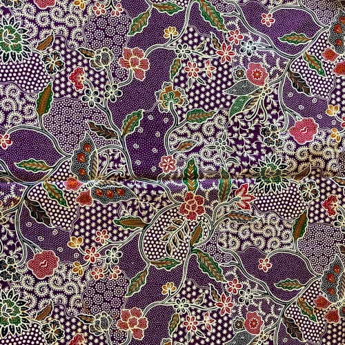Butterfly Dance Ritual Batik 818 - Purple