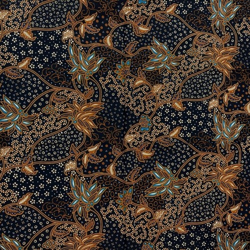 Midnight Lotus Bloom 958 - Turquoise