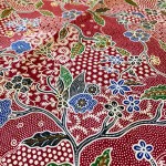 Butterfly Dance Ritual Batik 818 - Red